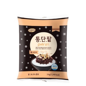 리치스 통단팥 골드파우치, 3kg, 1개