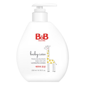 비앤비 베이비 로션, 200ml, 1개