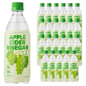 클룹 애사비소다 샤인머스캣 제로 탄산음료, 500ml, 24개