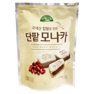 OrganicStory 찹쌀로 만든 단팥 모나카, 112g, 1개