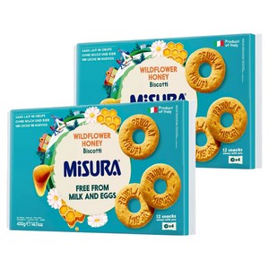 미주라 허니 비스켓, 400g, 2개