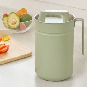 무디타 스텐 진공 음식물 쓰레기통 2.8L