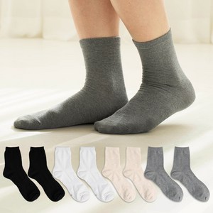 삭스팩토리 남성용 구멍 안나는 노빵꾸 중목 양말 8켤레 세트