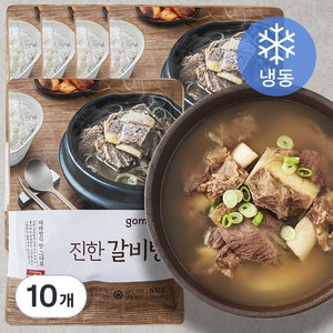 곰곰 더 진한 갈비탕 (냉동), 600g, 10개