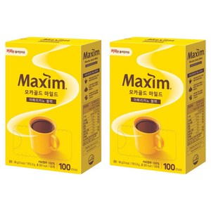 맥심 모카골드 마일드 아메리카노 블랙