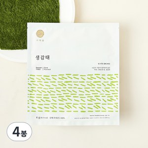 바다숲 자연 그대로 생감태 5매, 6g, 4봉
