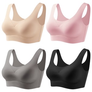 어나더디 심리스 런닝형 브라탑 4종 세트