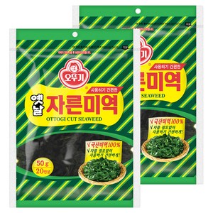 오뚜기옛날 자른 미역, 50g, 2개