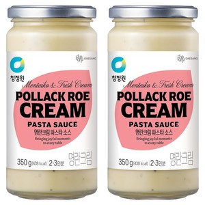 청정원 명란크림 파스타소스, 350g, 2개