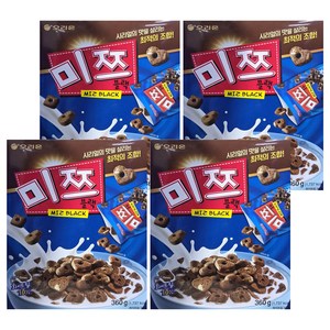 오리온 미쯔블랙 시리얼, 360g, 4개