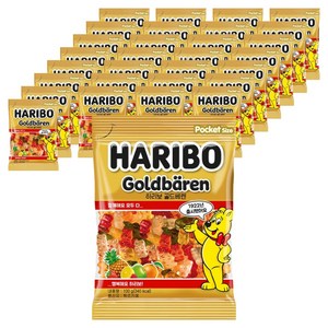 하리보 골드베렌 젤리, 100g, 30개