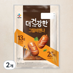 더건강한 그릴 비엔나 소시지, 140g, 2개