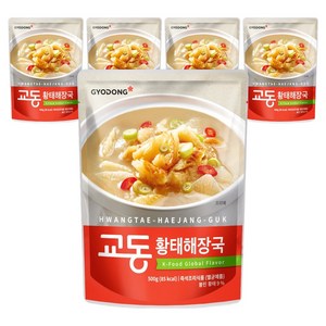 교동 황태해장국, 500g, 5개