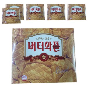 크라운 버터와플, 316g, 6개