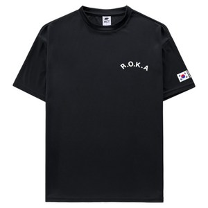 엠씨티 남녀공용 냉감 통기성 쿨 드라이 기능성 코리아아미 로카 반팔 티셔츠