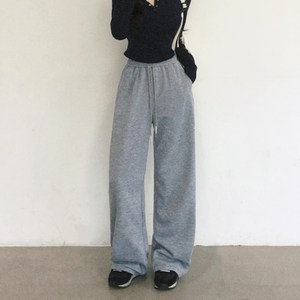 여성용 폴딩 트레이닝 와이드팬츠 숏