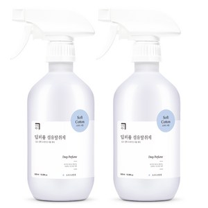 살림백서 딥퍼퓸 섬유탈취제, 500ml, 2개, 소프트코튼