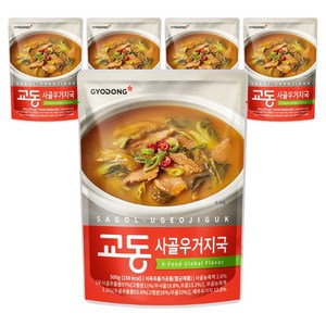 교동 사골우거지국, 500g, 5개