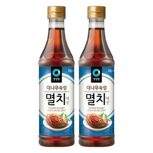청정원 대나무숙성 멸치액젓, 1kg, 2개