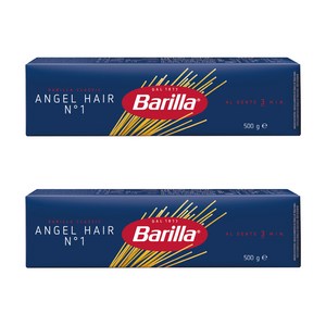 바릴라 엔젤헤어 파스타면, 500g, 2개