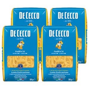 데체코 푸질리, 500g, 4개