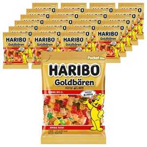 하리보 골드베렌 젤리, 100g, 24개