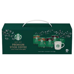 스타벅스 엔트리팩 프리미엄 스틱커피 선물 세트, 40개입, 1세트