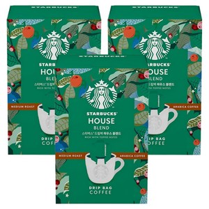 스타벅스 드립백 하우스 블렌드