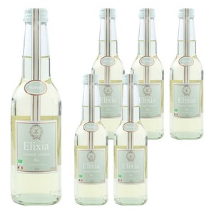 엘릭시아 유기농 레몬 탄산음료, 330ml, 6개