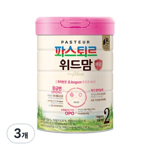 파스퇴르 위드맘 제왕 2단계, 3개, 750g