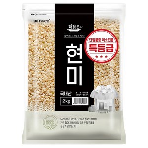 더담은 미소진품 현미 특등급, 2kg, 1개
