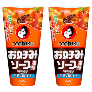 오타후쿠 오코노미 소스, 500g, 2개