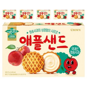 크라운 애플샌드, 272g, 6개