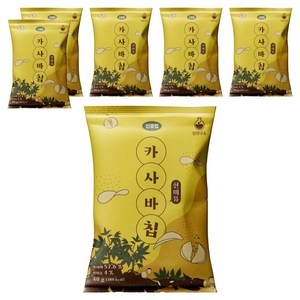 당연구소 현미유 카사바칩, 40g, 6개