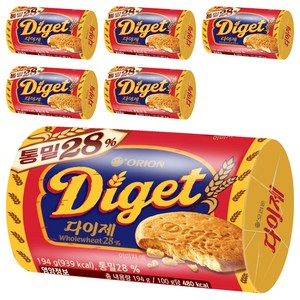 닥터유 다이제, 194g, 6개