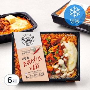 온더고 통모짜치즈 & 불닭 (냉동), 290g, 6개