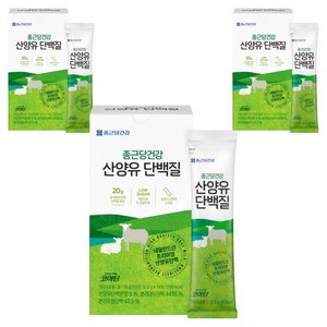 종근당건강 산양유 단백질 파우더 14p, 175g, 3개