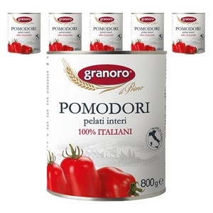 그라노로 홀 토마토, 800g, 6개