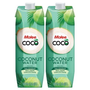 말리 코코넛워터, 1L, 2개