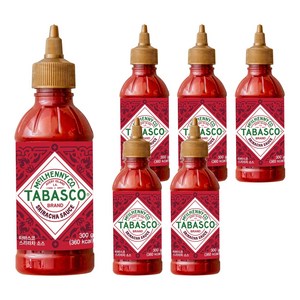 타바스코 스리라차소스, 300g, 6개