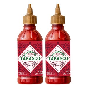 타바스코 스리라차소스, 300g, 2개