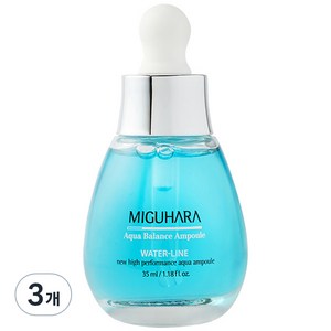 미구하라 아쿠아 밸런스 앰플, 35ml, 3개