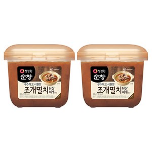 청정원순창 조개멸치 된장찌개 양념, 900g, 2개