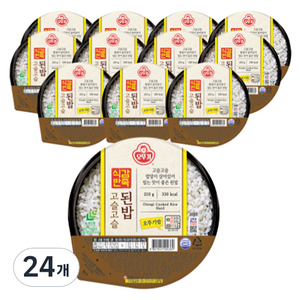 오뚜기 식감만족 고슬고슬된밥, 210g, 24개