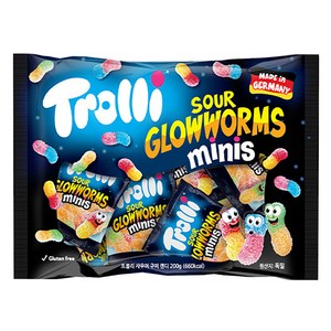 트롤리 사우어 구미 캔디 미니스, 200g, 1개