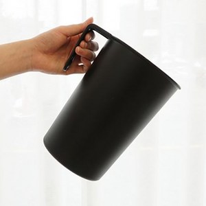 생활엔 담따 종량제봉투용 음식물쓰레기통 2L, 블랙, 21 x 18 cm, 1개