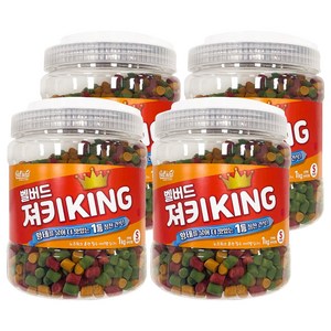 벨버드 져키킹 강아지 간식 S