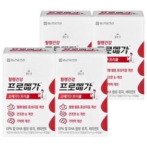 프로메가 오메가3 트리플 39.24g, 60정, 4개