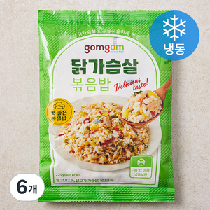 곰곰 닭가슴살 볶음밥 (냉동), 450g, 6개