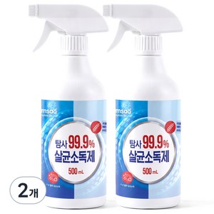 탐사 곡물발효에탄올 함유 살균 소독제, 500ml, 2개